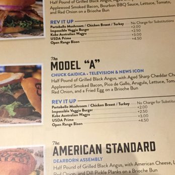 Ford's Garage Dearborn - Burgers Near Me - Dearborn, Michigan Ford's Garage Dearborn - Burgers Near Me - Dearborn, Michigan