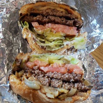 Five Guys - Regular hamburger I could only eat half - Burgers Near Me - Live Oak, Texas