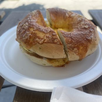 Bagel Broker - Cheddar Jalapeo with Egg & Cheese - Bagels Near Me - Los Angeles, California