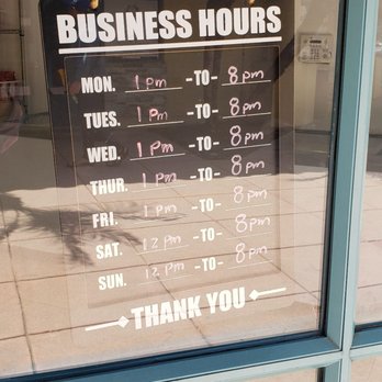Ben Scoops - Hours of operation - Ice Cream & Frozen Yogurt Near Me - Torrance, California