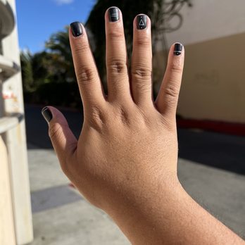 Megan's Nails Salon - Slightly better view near the parking garage I parked in. - Nail Salons Near Me - Hayward, California