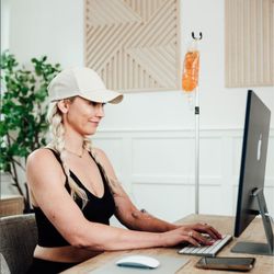Vibe IV Therapy - IV Therapy while you work.  Multi-tasking on point!