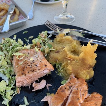 Ballast Point Brewing Long Beach - Pan seared salmon with squash. - Breweries Near Me - Long Beach, California