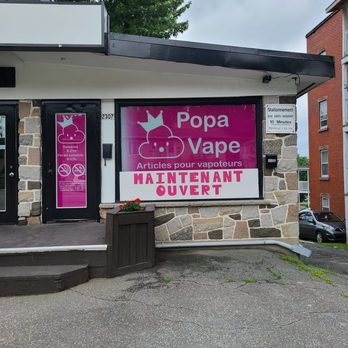 POPA VAPE - Updated May 2026 - 2307 Rue Galt O, Sherbrooke, Quebec - Vape  Shops - Phone Number