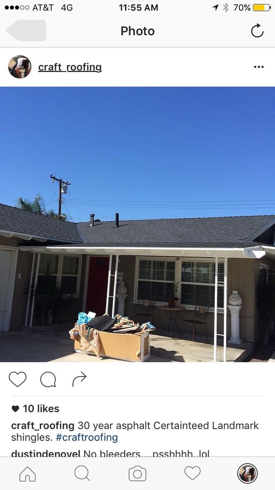 Slide of Craft Roofing