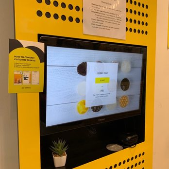 Sunright Tea Studio - Convenient Ordering kiosk - Bubble Tea Near Me - Fullerton, California