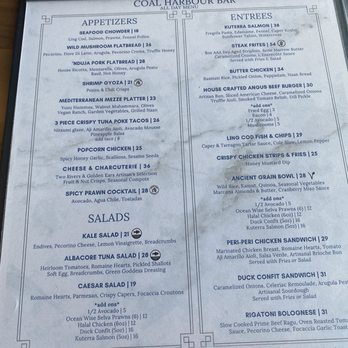 Oceans 999 - Menu - Canadian (New) Near Me - Vancouver, British Columbia Oceans 999 - Menu - Canadian (New) Near Me - Vancouver, British Columbia