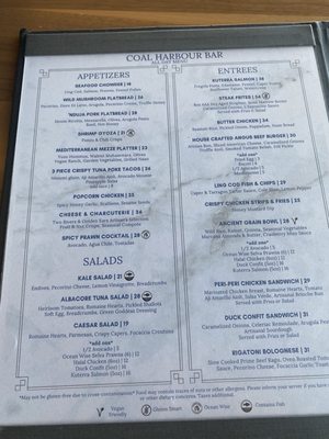Menu photo 1 Oceans 999 Vancouver, BC Menu photo 1 Oceans 999 Vancouver, BC