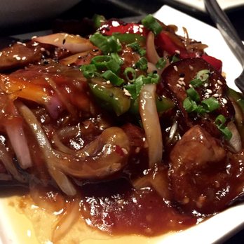 Starfish - Sichuan Japanese Eggplant (House Sambal + Red and Green Peppers) - Asian Fusion Near Me - Laguna Beach, California
