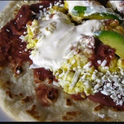 Avila's Tipico Honduras Restaurante - Baleada appetizer hand made tortilla w all the fixins try la super baleada!!