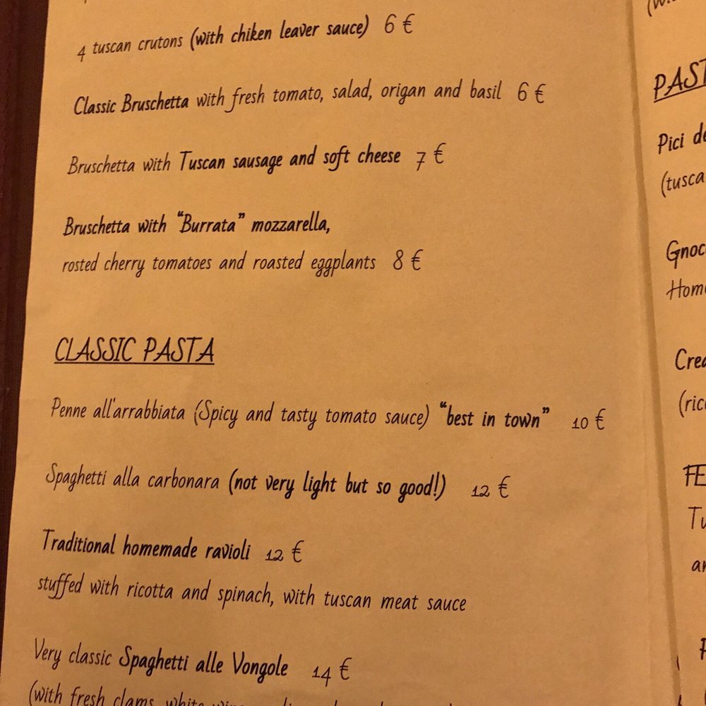 Le Antiche Carrozze - Pizza Near Me - Florence, FI