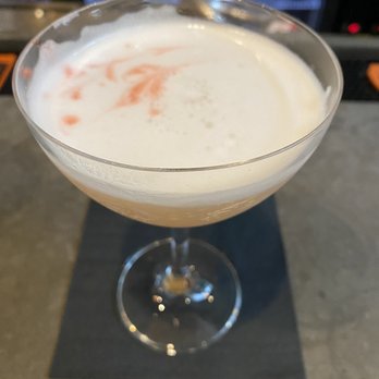 Mita's Restaurant and Bar - Clover club with strawberry - Spanish Near Me - Cincinnati, Ohio