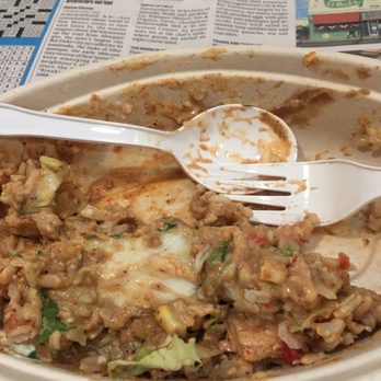 Quesada Burritos & Tacos - Spicy chicken had no taste , stomach pains after. Who knows what corners they cut as a franchisee - Mexican Near Me - New Westminster, British Columbia