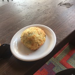 Cheddar chive biscuit Cheddar chive biscuit