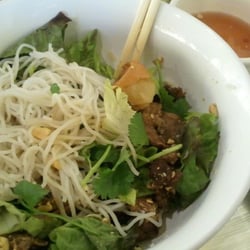 Chau's Cafe - Bun Thit Nuong Cha Gio
