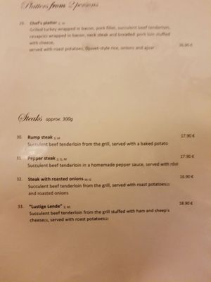 Menu photo 3 Meindl Eck Munich, BY