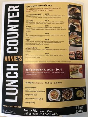 ANNIE’S LUNCH COUNTER - Updated November 2024 - 34 Photos & 43 Reviews