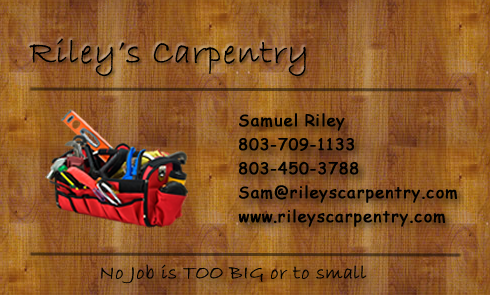 Slide of Riley's Carpentry