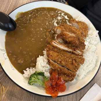 Monsta Ramen - Chicken katsu plate - katsu had a delicious crunch, definitely among the better katsu's I've had. - Japanese Curry Near Me - San Diego, California Monsta Ramen - Chicken katsu plate - katsu had a delicious crunch, definitely among the better katsu's I've had. - Japanese Curry Near Me - San Diego, California