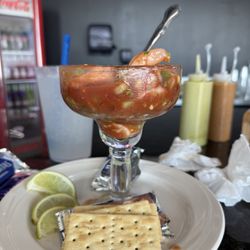Taco City Y Mas 3 - Small shrimp cocktail