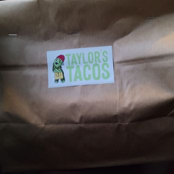 Taylor’s Tacos - Packaging - Tacos Near Me - Chicago, Illinois