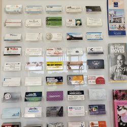 A-Safe Storage Pineville - Business card display.