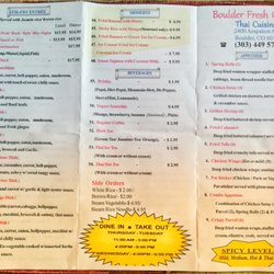 Boulder Fresh Garden Thai Cuisine