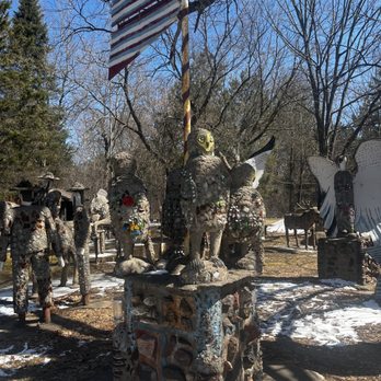 Fred Smith's Wisconsin Concrete Park - Art Galleries Near Me - Phillips, Wisconsin