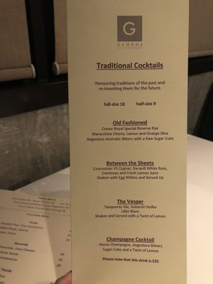 Menu photo 3 George Restaurant Toronto, ON