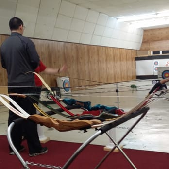 X10 Archery Academy - Stands to rest your bow - Archery Near Me - Houston, Texas
