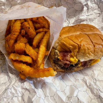 MrBeast Burger - a hamburger and french fries - Food Delivery Services Near Me MrBeast Burger - a hamburger and french fries - Food Delivery Services Near Me