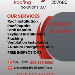GRX Roofing Solutions - Service