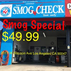 Insta Smog Check - Smog special now only $49.99