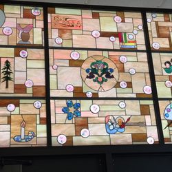Bonifas Fine Arts Center - Stained glass