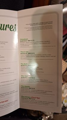 Menu photo 2 Simply Salad Cerritos, CA