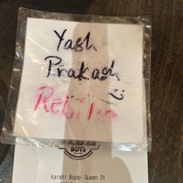 Our servers, 5 star service