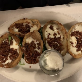 La Familia Restaurant - Stuffed Potato Skins - Italian Near Me - Cumberland, Rhode Island La Familia Restaurant - Stuffed Potato Skins - Italian Near Me - Cumberland, Rhode Island