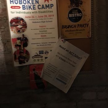 City Bistro - Flyers in front - Bars Near Me - Hoboken, New Jersey City Bistro - Flyers in front - Bars Near Me - Hoboken, New Jersey