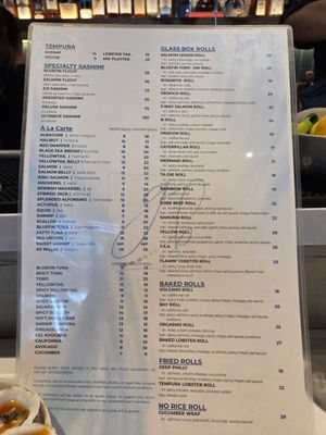 Menu photo 2 Glass Box San Diego San Diego, CA