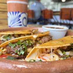 Krazy Tacos - So delish if in Savannah it's worth the drive from downtown or Pooler. Yum in the tum. Ask for Hanny for good service and experience.