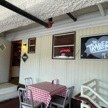 Mom's Spaghetti - Upstairs seating, The Trailer gift shop - Sandwiches Near Me - Detroit, Michigan