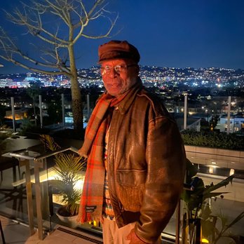 The Rooftop - My dad...What a view - Asian Fusion Near Me - Beverly Hills, California