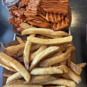 The Stand - American Classics Redefined - Fries and sweet potato fries - Burgers Near Me - Northridge, California The Stand - American Classics Redefined - Fries and sweet potato fries - Burgers Near Me - Northridge, California