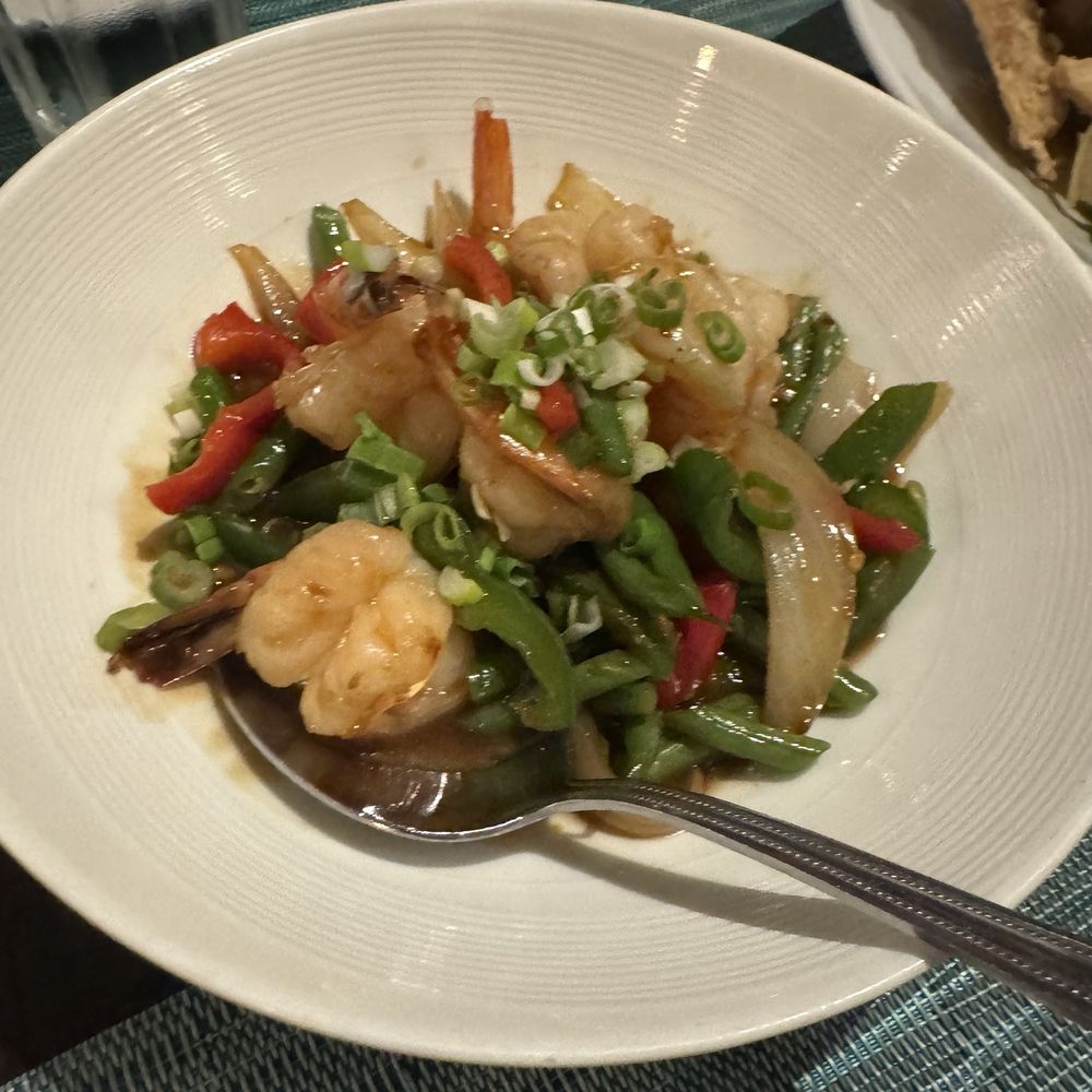 Baan Siam - Shrimp stir fry.  Another solid dish. - Thai Near Me - Washington, DC, District of Columbia