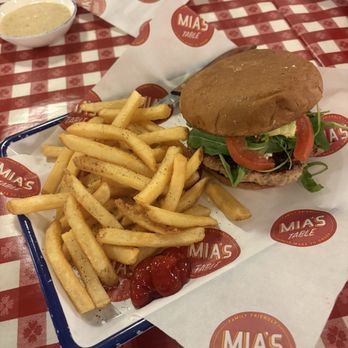 Mia's Table - Turkey Burger - American Near Me - Houston, Texas Mia's Table - Turkey Burger - American Near Me - Houston, Texas