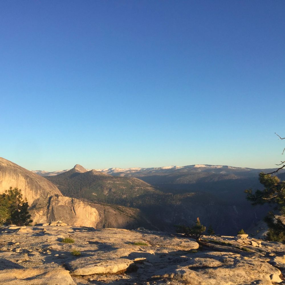View from North Dome hike and "home" for the evening camping under the stars (instagram.com/gregandozzy View from North Dome hike and "home" for the evening camping under the stars (instagram.com/gregandozzy