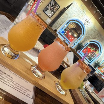 Carmelita's Kitchen + Tequila - Tropical margarita flight - Mexican Near Me - Cypress, Texas