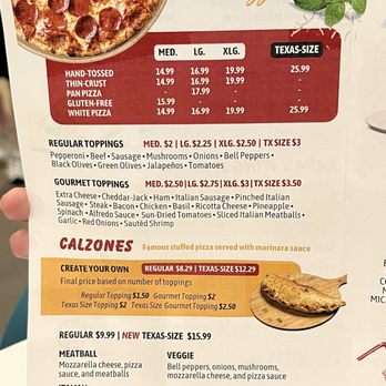Papa's Pizza - Menu - Pizza Near Me - Galveston, Texas