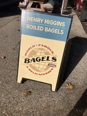 Henry Higgins Boiled Bagels by null