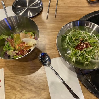 Jin BBQ - Free salads as appetizer - Korean Near Me - Mesa, Arizona